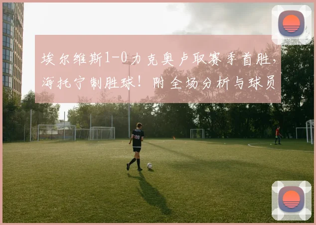 埃尔维斯1-0力克奥卢取赛季首胜,海托宁制胜球!附全场分析与球员数据